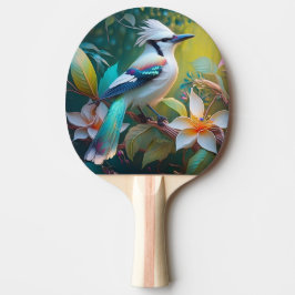 Raquete De Ping Pong Crested Teal Winged Jay