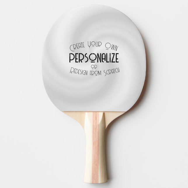 Raquete De Ping Pong Crie seu próprio design personalizado (Frente)