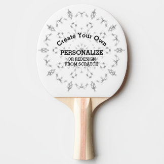 Raquete De Ping Pong Crie seu próprio personalizado