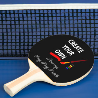 Raquete De Ping Pong Crie seu próprio - Personalizado, com marca / Foto