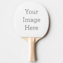 Raquete De Ping Pong Crie Seu Próprio Ping Pong Paddle