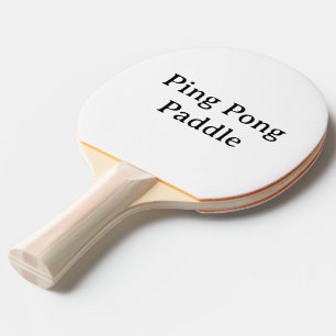Raquete De Ping Pong Crie seu próprio simples personalizado impressão t
