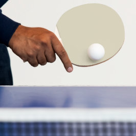 Raquete De Ping Pong Crie sua própria cor sólida | Clássica | Elegante