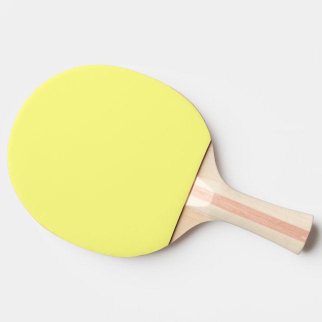 Raquete De Ping Pong Crie sua própria cor sólida | Clássica | Elegante (Lateral)