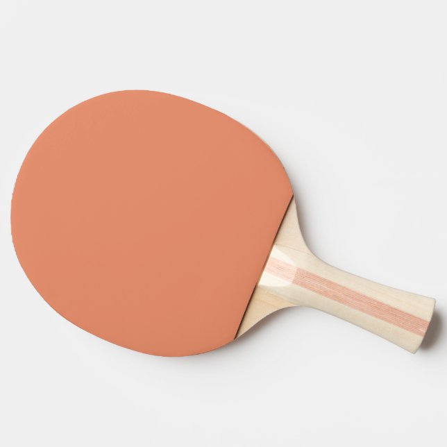 Raquete De Ping Pong Crie sua própria cor sólida | Clássica | Elegante (Lateral)