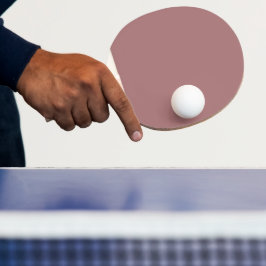 Raquete De Ping Pong Crie sua própria cor sólida | Clássica | Elegante