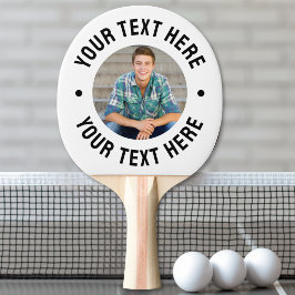 Raquete De Ping Pong Crie sua Própria Foto
