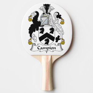 Raquete De Ping Pong Crista da família da candelária