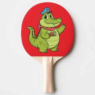 Raquete De Ping Pong crocodilo