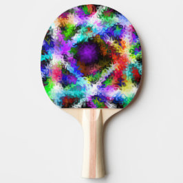 Raquete De Ping Pong Cromo 5 iridescente suave