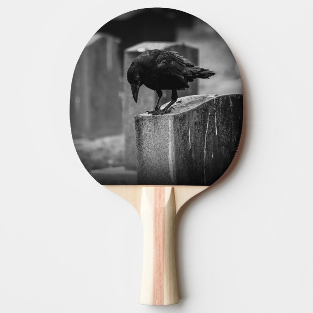 Raquete De Ping Pong Crow do Cemitério de Queda (Frente)