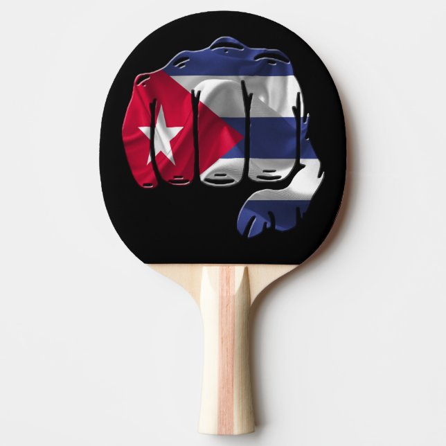 Raquete De Ping Pong Cuba (Frente)