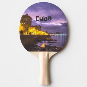 Raquete De Ping Pong Cubana Havana - Praias À Noite