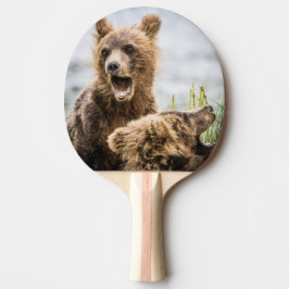 Raquete De Ping Pong Cubos Grizzly Procurando Sua Mãe