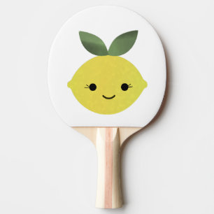 Raquete De Ping Pong Cute Kawaii Lemon