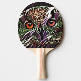 RAQUETE DE PING PONG CUTE OWL