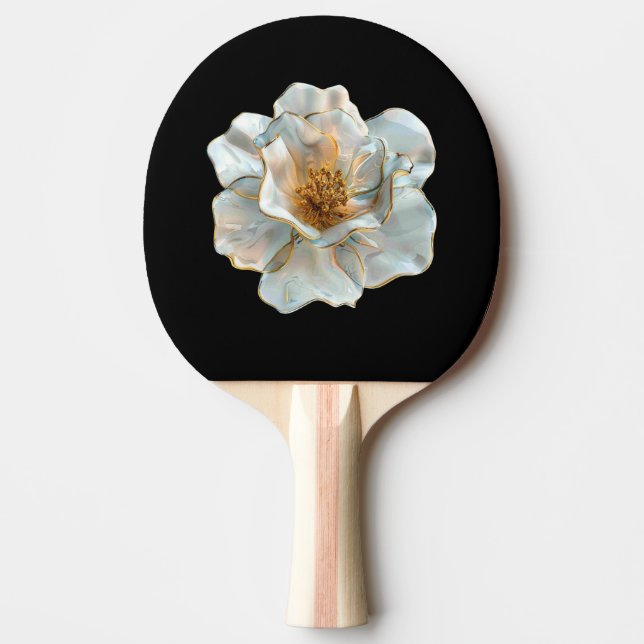 Raquete De Ping Pong Daffodil de vidro (Frente)