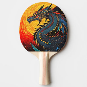 Raquete De Ping Pong Dança do Dragão - Arte Retroativa