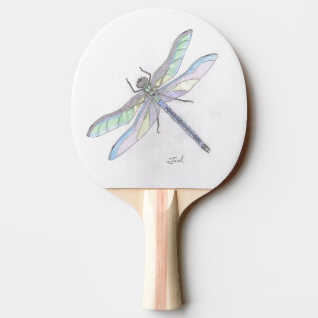 RAQUETE DE PING PONG DE DRAGONFLY (Verso)