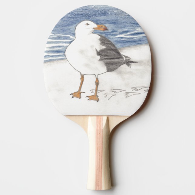 Raquete de ping pong DE GULL DO MAR (Verso)