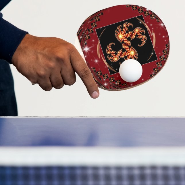 Raquete de Ping Pong de Precisão Focada: Gala Cele (Insitu)
