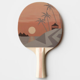 Raquete de ping pong DE TROPICS legal