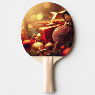 Raquete De Ping Pong Decorações de Natal (7)