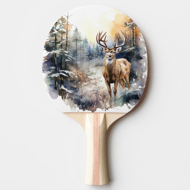 Raquete De Ping Pong Deer Ping Pong Paddle (Frente)