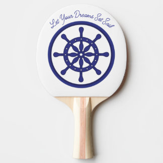 Raquete De Ping Pong Deixe Seus Sonhos Zarpar Aposentadoria