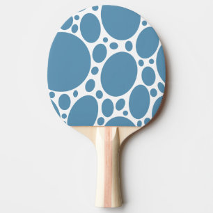 Raquete De Ping Pong Denim Bule Bubbles