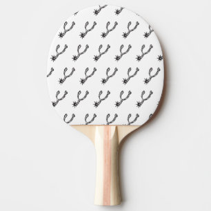Raquete De Ping Pong Dentes retos