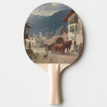 Descanso em frente à Inn - Désiré Thomassin