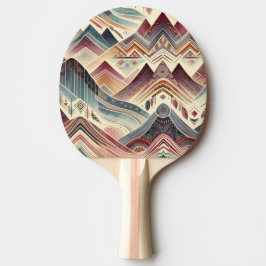Raquete De Ping Pong Desfiladeiros Coloridos