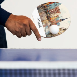 Raquete De Ping Pong Design artístico com toque na Alemanha
