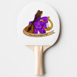 Raquete De Ping Pong Design de Bard Dice
