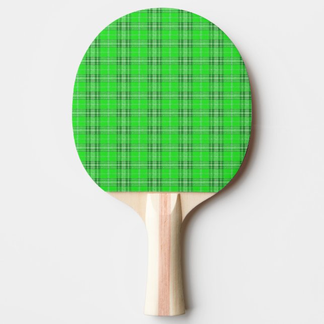 Raquete De Ping Pong design de pano verde (Frente)