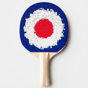 Raquete De Ping Pong Design do alvo da modificação