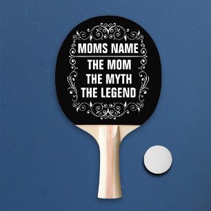 Raquete De Ping Pong Dia das mães feliz da mamã