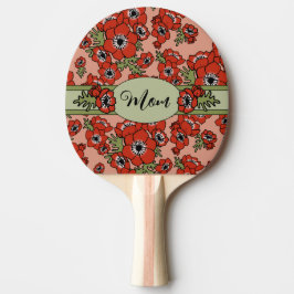 Raquete De Ping Pong Dia de as mães Personalizado