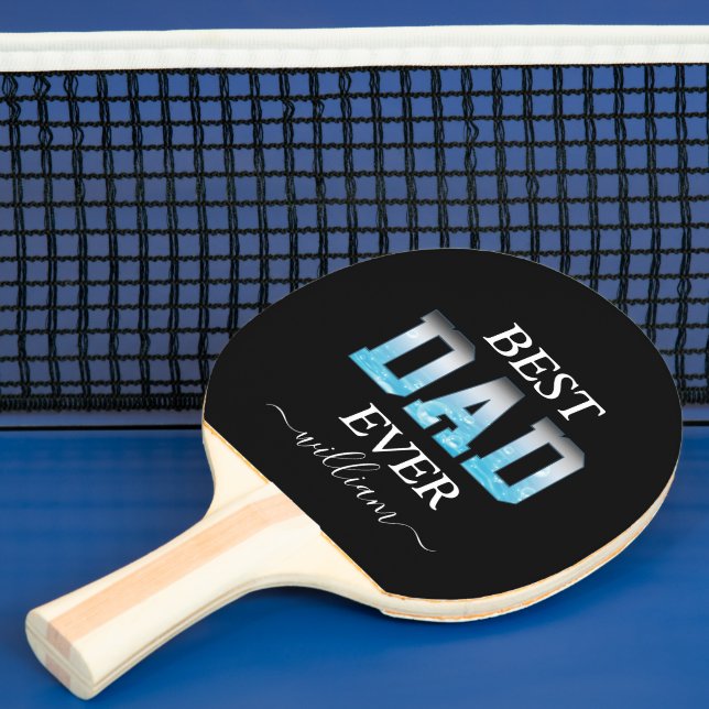 Raquete De Ping Pong Dia de os pais do melhor Pai legal (Insitu)