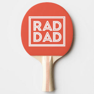 Raquete De Ping Pong Dia de os pais - Pai para banda larga