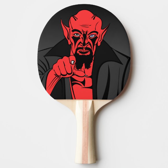 Raquete De Ping Pong diabo (Frente)
