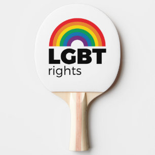 Raquete De Ping Pong Direitos LGBT