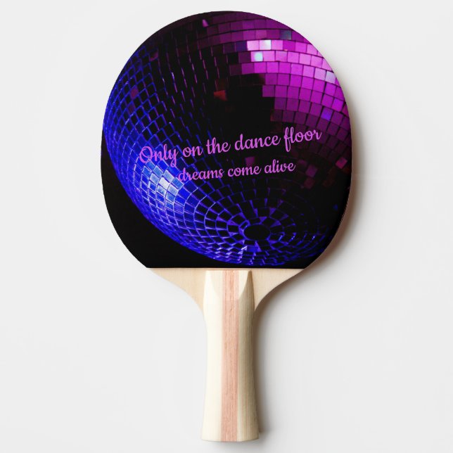 Raquete De Ping Pong Disco Ball Dreams (Frente)