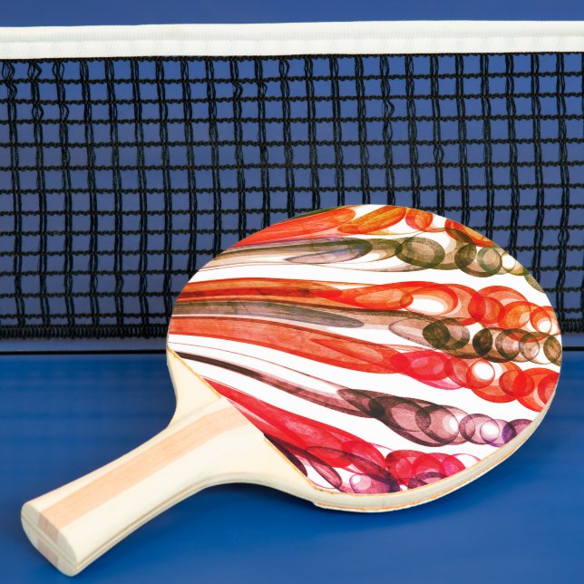 Raquete De Ping Pong Diversão de bolhas pulsadas / 1974 / (Insitu)