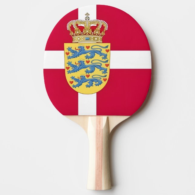 Raquete De Ping Pong Do Reino Da Dinamarca! (Frente)