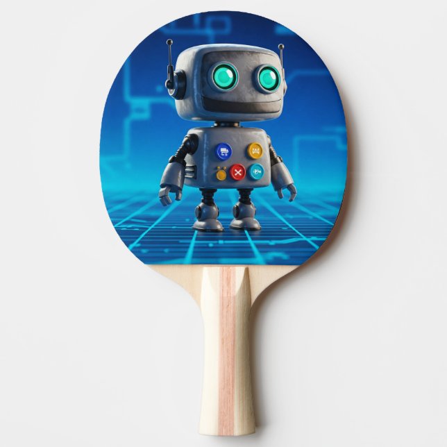 Raquete De Ping Pong Doce Amigo de Natasha (Frente)