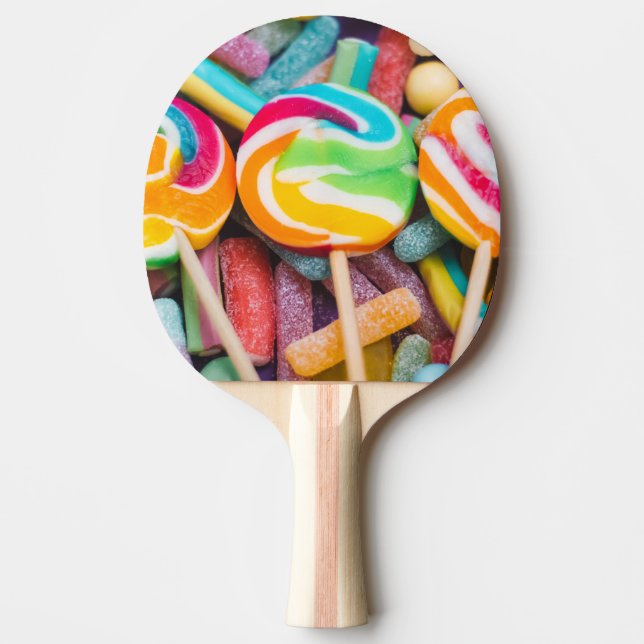 Raquete De Ping Pong doces (Frente)