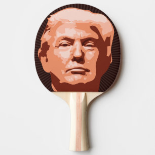 RAQUETE DE PING PONG DONALD TRUMP PING PONG PADDLE