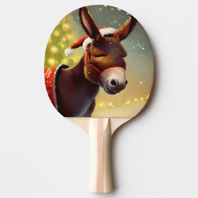 Raquete De Ping Pong Donkey Natal (4) (Frente)